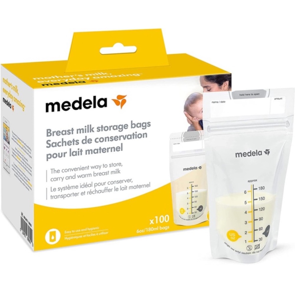 Medela Breast Milk Storage Bags x100